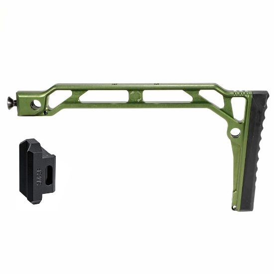 Picture of JMAC CUSTOMS SS-9RP WITH RUBBER BUTTPAD FOR SAM7SF, GREEN