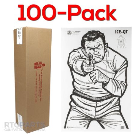 Picture of 100-PACK OF ICE-QT, IMMIGRATION AND CUSTOMS ENFORCEMENT TARGET, 23x35", ACTION TARGET