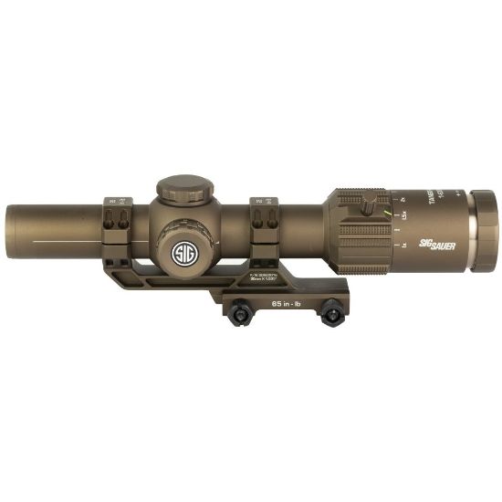 Picture of SIG TANGO MSR LPVO 1-6x24 SFP, 30MM TUBE, MSR-BDC6 ILLUMINATED MOA RETICLE, COY
