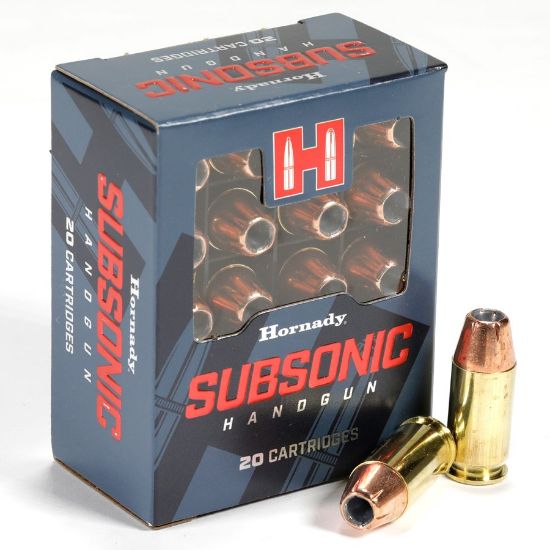 Picture of HORNADY SUBSONIC .45ACP 230GR XTP JHP, 20RD BOX