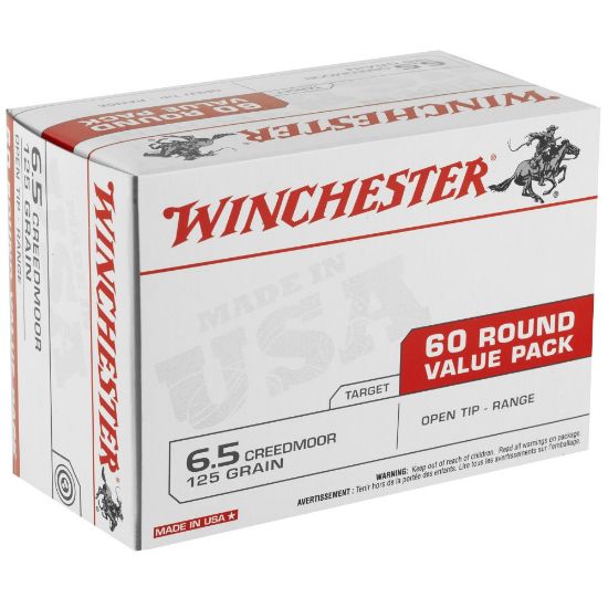 Picture of 60RD BOX WINCHESTER USA 6.5 CREEDMOOR 125GR OTM