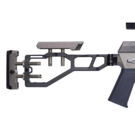 Picture of Q FIX STOCK, GRAY & CLEAR ANODIZED, FITS Q THE FIX