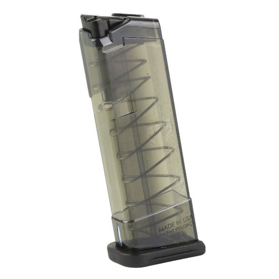 Picture of ETS GLOCK 43 9MM 9RD CARBON SMOKE MAGAZINE, MODEL 43