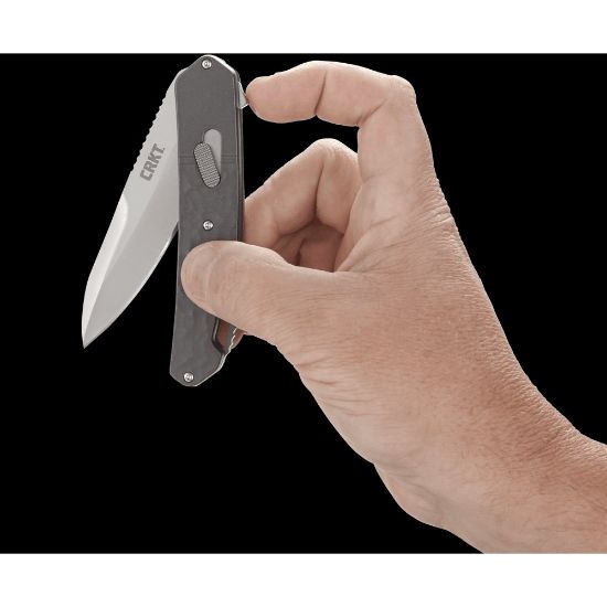 Picture of CRKT BONA FIDE 3.59" FOLDING KNIFE W/ LINER LOCK, SILVER