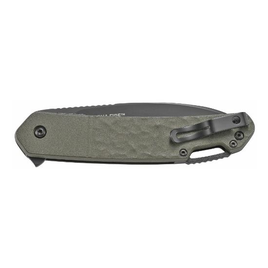 Picture of CRKT BONA FIDE 3.52" FOLDING KNIFE W/ LINER LOCK, ODG/BLK