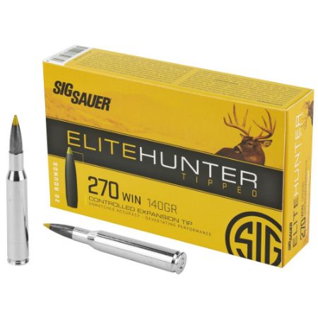 Picture of SIG SAUER 270 WINCHESTER 140GR ELITE HUNTER TIPPED, 20RD BOX