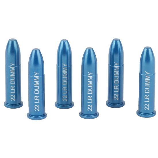Picture of 22 LONG RIFLE DUMMY ROUNDS 6-PACK, A-ZOOM