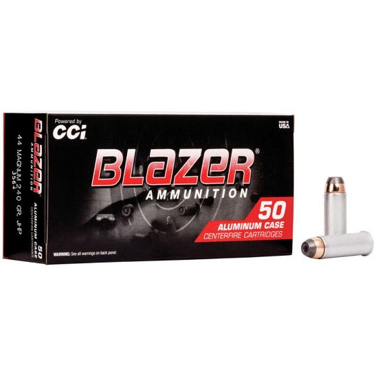 Picture of BLAZER 44 MAGNUM 240GR JHP, 50RD BOX