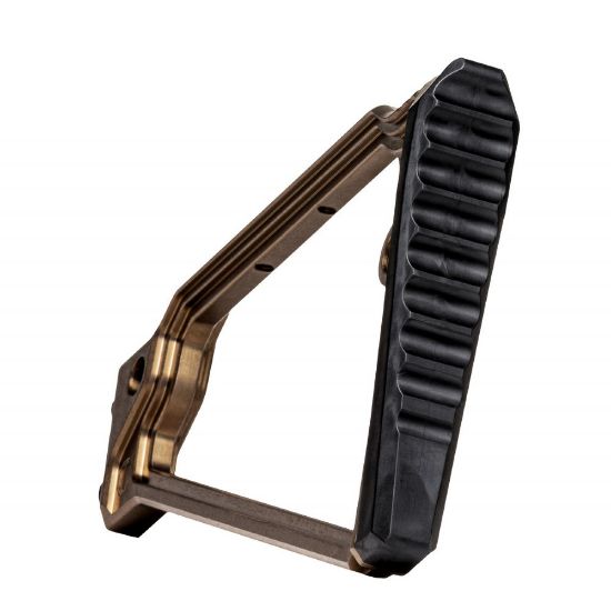 Picture of JMAC CUSTOMS TS-8RP FOLDING STOCK WITH RUBBER BUTTPAD FOR 4.5MM FOLDING AK, TAN