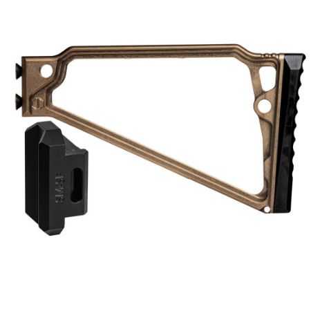 Picture of JMAC CUSTOMS TS-8RP STOCK WITH RUBBER BUTTPAD FOR SAM7SF, TAN