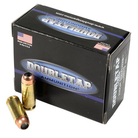 Picture of DOUBLETAP AMMUNITION 10MM EQUALIZER 230GR DUAL PROJECTILE, 135GR JHP & 95GR BALL, 20RD BOX