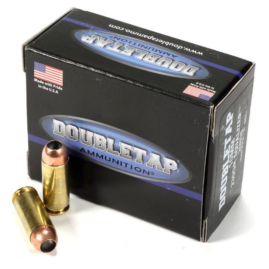 Picture of DOUBLETAP AMMUNITION 10MM EQUALIZER 230GR DUAL PROJECTILE, 135GR JHP & 95GR BALL, 20RD BOX