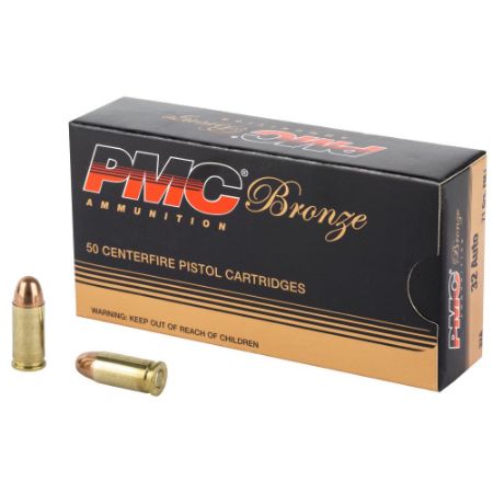 Picture of PMC BRONZE AMMUNITION 32ACP 71GR FMJ, 50RD/BOX