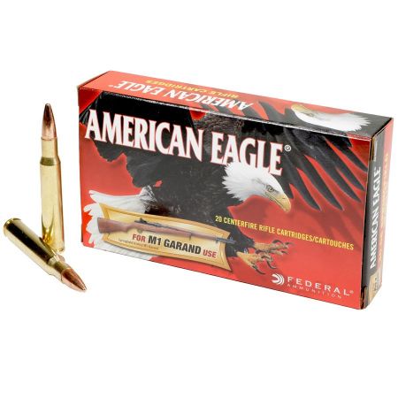 Picture of FEDERAL M1 GARAND 30-06 150GR FMJ, 20RD BOX