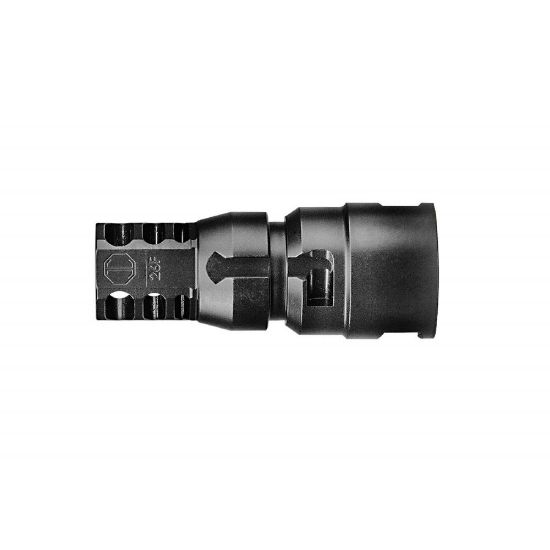 Picture of JMAC CUSTOMS HEAVY DUTY 360 MUZZLE BRAKE 26-1.5LH FACEMOUNT, KEYMOUNT