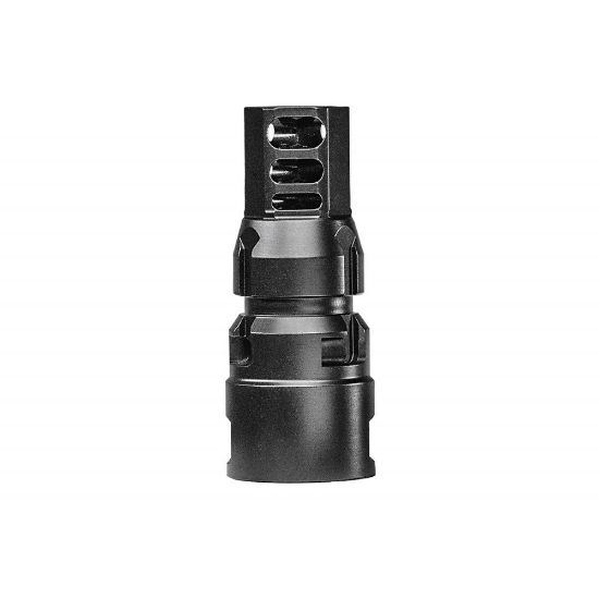 Picture of JMAC CUSTOMS HEAVY DUTY 360 MUZZLE BRAKE 26-1.5LH FACEMOUNT, KEYMOUNT