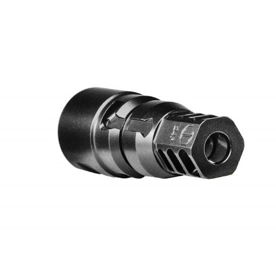 Picture of JMAC CUSTOMS HEAVY DUTY 360 MUZZLE BRAKE 24-1.5 FACEMOUNT, KEYMOUNT