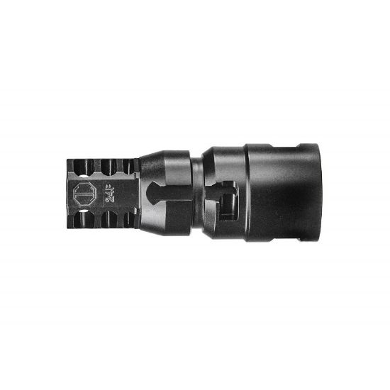 Picture of JMAC CUSTOMS HEAVY DUTY 360 MUZZLE BRAKE 24-1.5 FACEMOUNT, KEYMOUNT