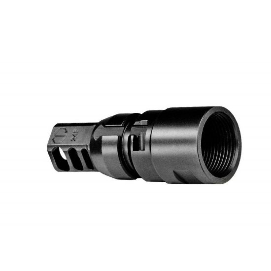 Picture of JMAC CUSTOMS HEAVY DUTY 360 MUZZLE BRAKE 24-1.5 FACEMOUNT, KEYMOUNT