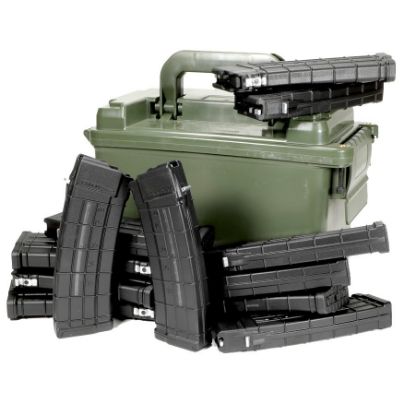 Picture of CAN COMBO FOR AK556, TWELVE AK 5.56MM 30RD WINDOW MAGS W/ ONE AC AMMO CAN, AC-UNITY