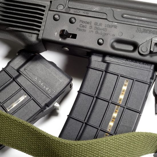 Picture of CAN COMBO FOR AK556, TWELVE AK 5.56MM 30RD WINDOW MAGS W/ ONE AC AMMO CAN, AC-UNITY
