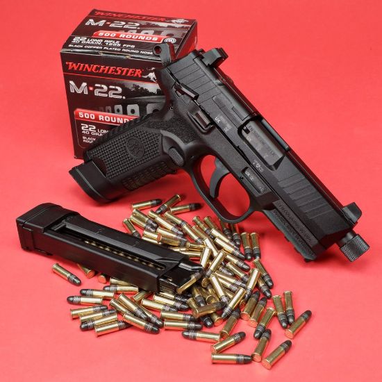 Picture of WINCHESTER M-22 .22LR 40GR COPPER PLATED ROUND NOSE, 500RD BOX