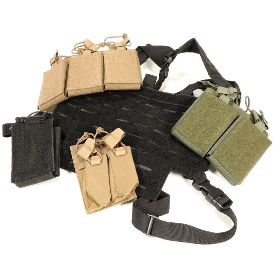 Picture of LIGHTWEIGHT CHEST RIG, BLACK