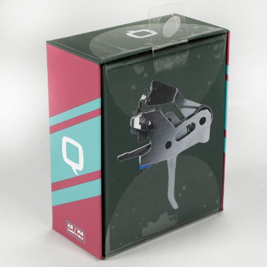 Picture of Q LITERALLY THE BEST TRIGGER EVER MADE, 2 STAGE TRIGGER FOR AR RIFLES, SILVER