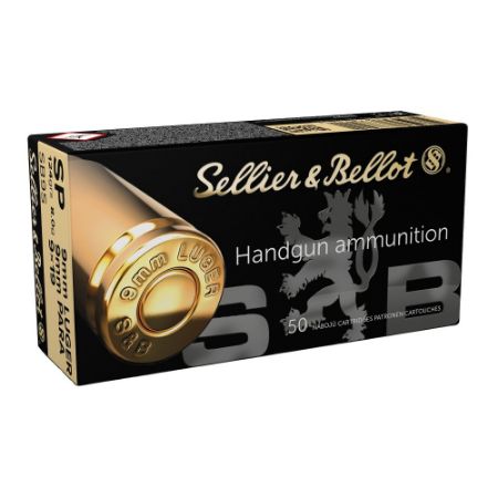 Picture of S&B 9MM 124GR SOFT POINTS, 50RD BOX