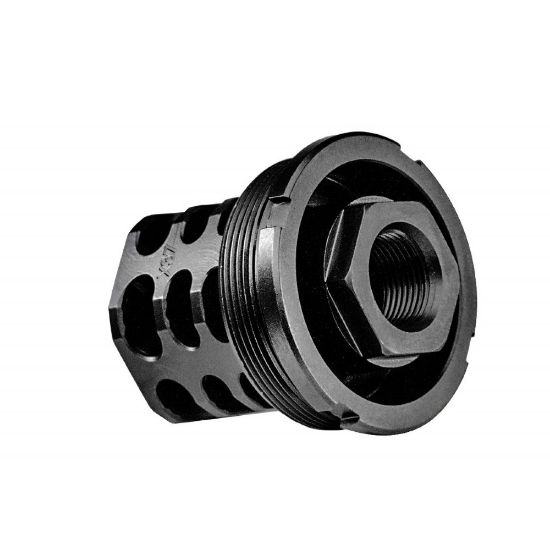 Picture of JMAC CUSTOMS 360 MUZZLE BRAKE 1/2-28, X37 FACEMOUNT
