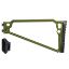 Picture of JMAC CUSTOMS TS-9RP STOCK WITH RUBBER BUTTPAD FOR SAM7SF, GREEN