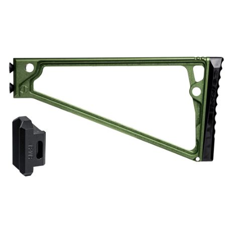 Picture of JMAC CUSTOMS TS-9P WITH RUBBER BUTTPAD FOR SAM7SF, GREEN