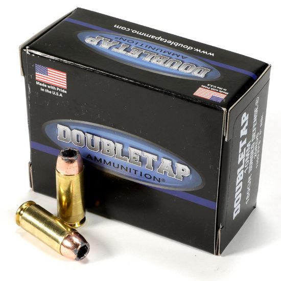 Picture of DOUBLETAP AMMUNITION 10MM 180GR BONDED DEFENSE JHP, 1300FPS / 676FT-LB, 20RD BOX