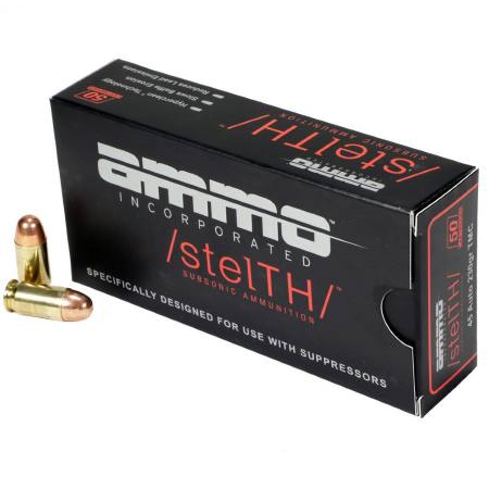 Picture of AMMO INC STELTH 45ACP 230GR TMC, SUB SONIC, 50RD BOX