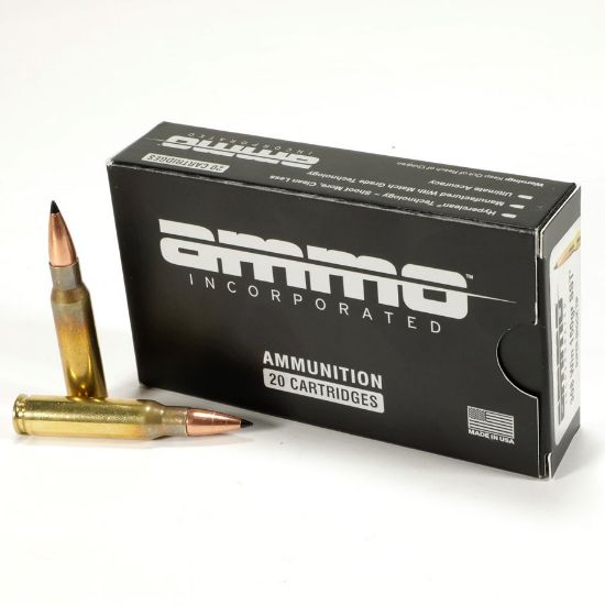 Picture of AMMO INC SIGNATURE HUNT LR 308 WINCHESTER 150GR SST, 20RD BOX