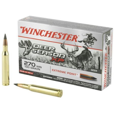 Picture of WINCHESTER DEER SEASON 270 WINCHESTER 130GR EXTREME POINT POLYMER TIP, 20RD/BOX