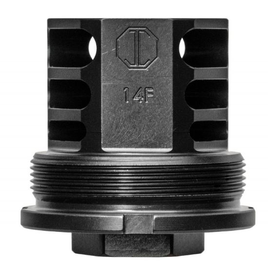 Picture of JMAC CUSTOMS 360 HEAVY DUTY MUZZLE BRAKE 14-1LH FACEMOUNT, X37