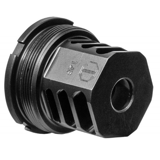 Picture of JMAC CUSTOMS 360 HEAVY DUTY MUZZLE BRAKE 14-1LH FACEMOUNT, X37