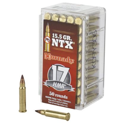 Picture of HORNADY VARMINT EXPRESS 17HMR 15.5GR NTX, 50RD/BOX