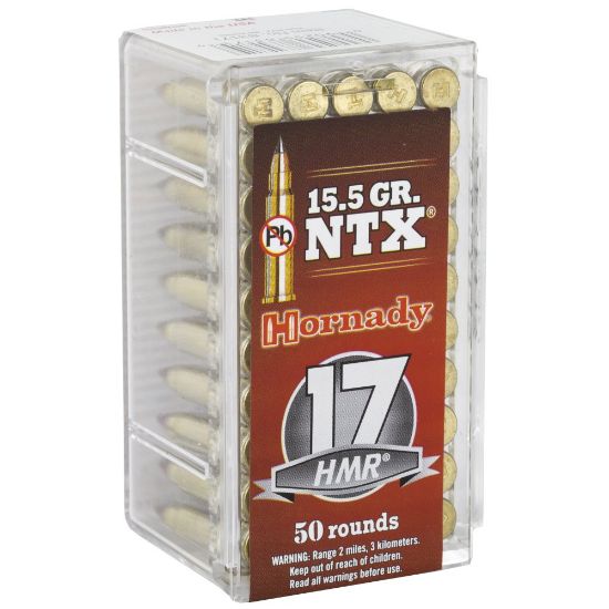 Picture of HORNADY VARMINT EXPRESS 17HMR 15.5GR NTX, 50RD/BOX