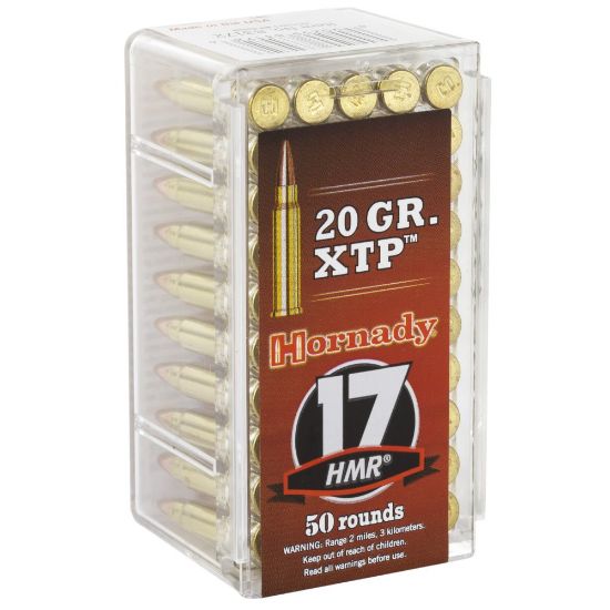 Picture of HORNADY VARMINT EXPRESS 17HMR 20GR XTP HOLLOW POINT, 50RD/BOX