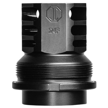 Picture of JMAC CUSTOMS 360 HEAVY DUTY MUZZLE BRAKE 24-1.5 FACEMOUNT, X37 HUB
