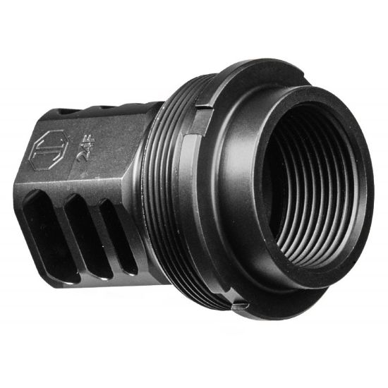 Picture of JMAC CUSTOMS 360 HEAVY DUTY MUZZLE BRAKE 24-1.5 FACEMOUNT, X37 HUB