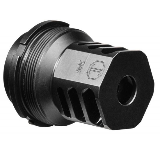 Picture of JMAC CUSTOMS 360 HEAVY DUTY MUZZLE BRAKE 24-1.5 FACEMOUNT, X37 HUB