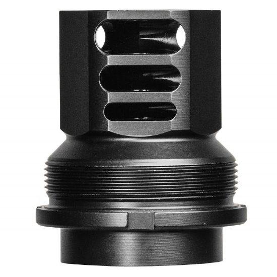 Picture of JMAC CUSTOMS 360 HEAVY DUTY MUZZLE BRAKE 24-1.5 FACEMOUNT, X37 HUB