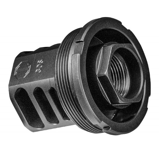 Picture of JMAC CUSTOMS 360 HEAVY DUTY MUZZLE BRAKE 5/8-24, X37 HUB
