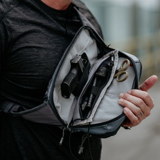 Picture of VERTX SOCP TACTICAL FANNY PACK, REEF BLUE