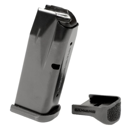 Picture of CANIK METE MC9 9MM 12RD MAGAZINE NEW, FINGER REST & FLUSH BASEPLATES, BLACK
