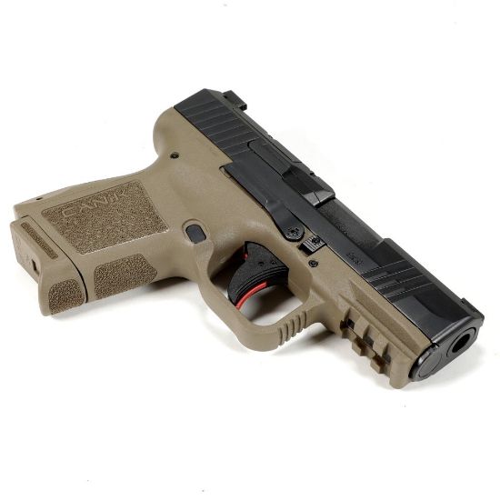 Picture of CANIK METE MC9 9MM 12RD MAGAZINE NEW, FINGER REST & FLUSH BASEPLATES, FDE