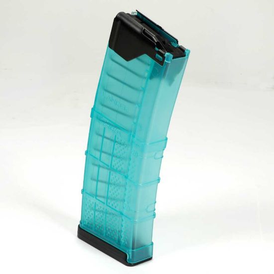 Picture of LANCER L5AWM 30RD BLUE TRANSLUCENT MAG, 5.56MM / .223REM